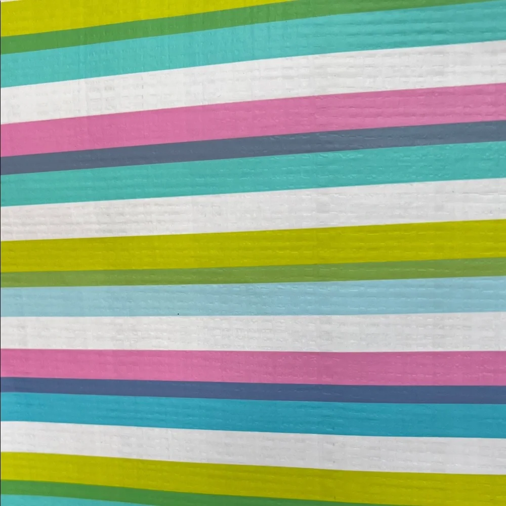 SCOUT Vibrant Striped NWT Large Package Gift Bag 13.5” W x 12” H x 6” D - Picture 7 of 16